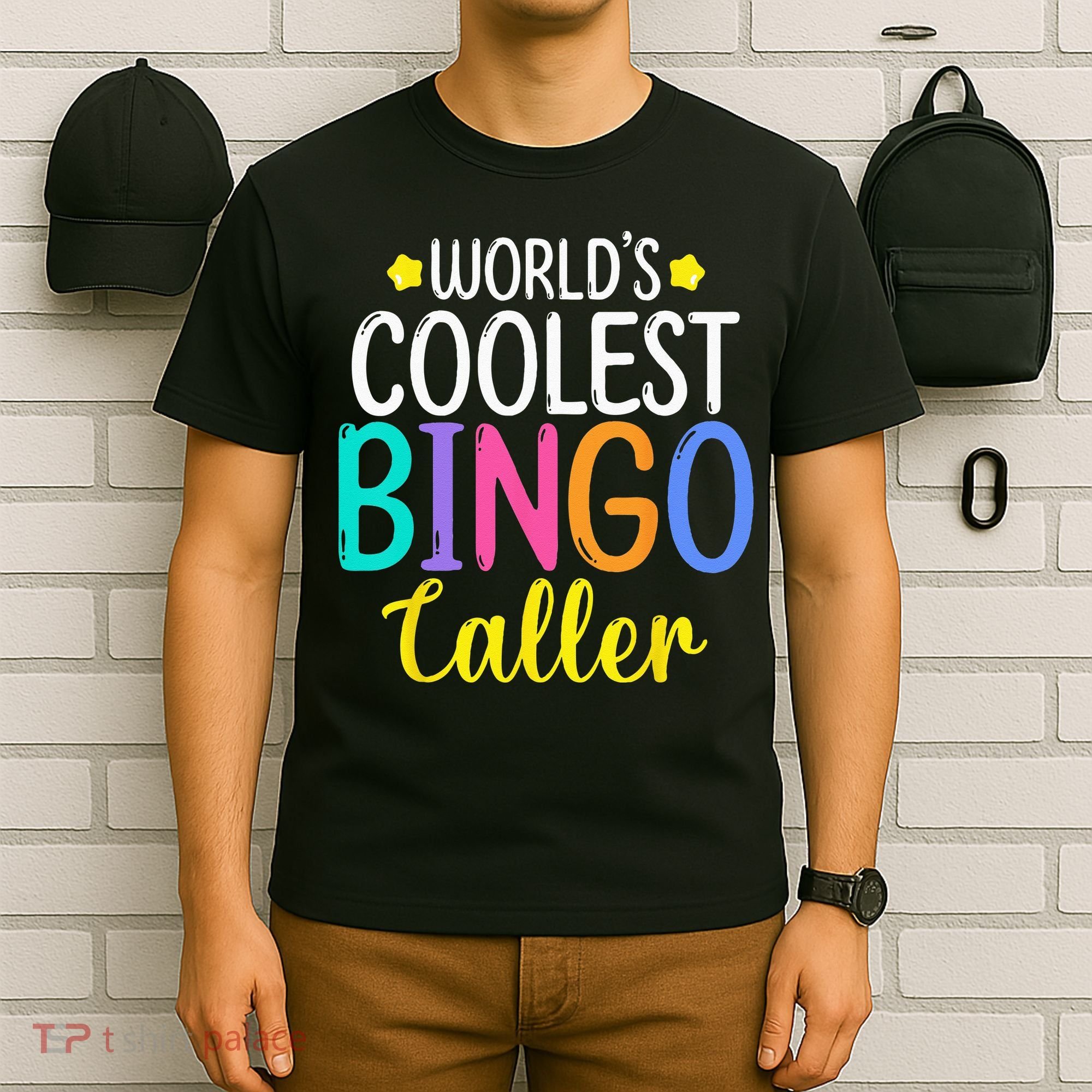 Funny Bingo Caller Gambling Bingo Player Bingo T-Shirt