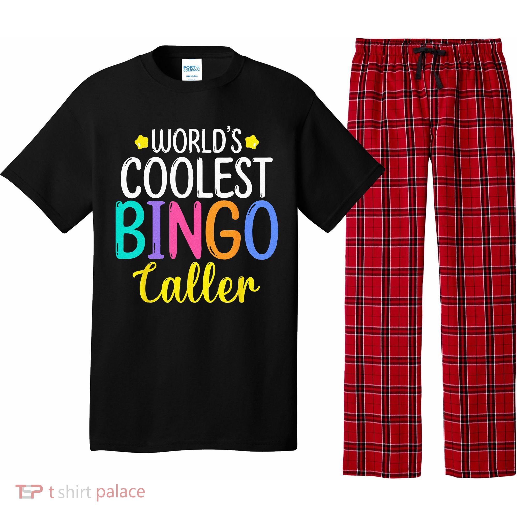 Funny Bingo Caller Gambling Bingo Player Bingo Pajama Set
