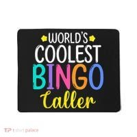Funny Bingo Caller Gambling Bingo Player Bingo Mousepad thumb 0