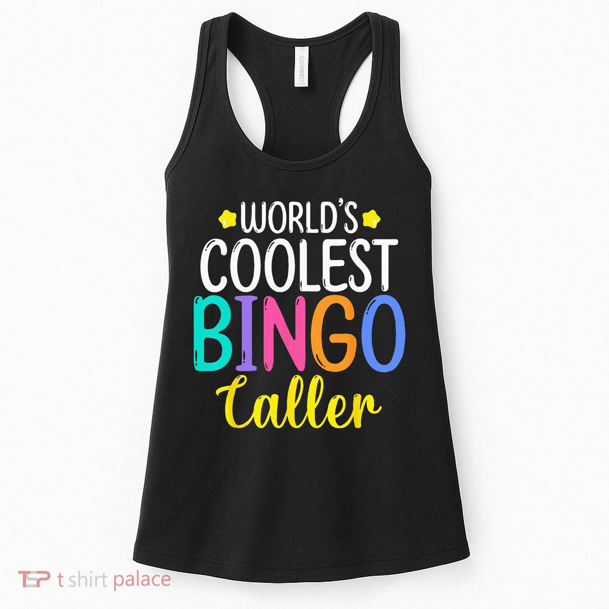 Funny Bingo Caller Gambling Bingo Player Bingo Women's Tank Top