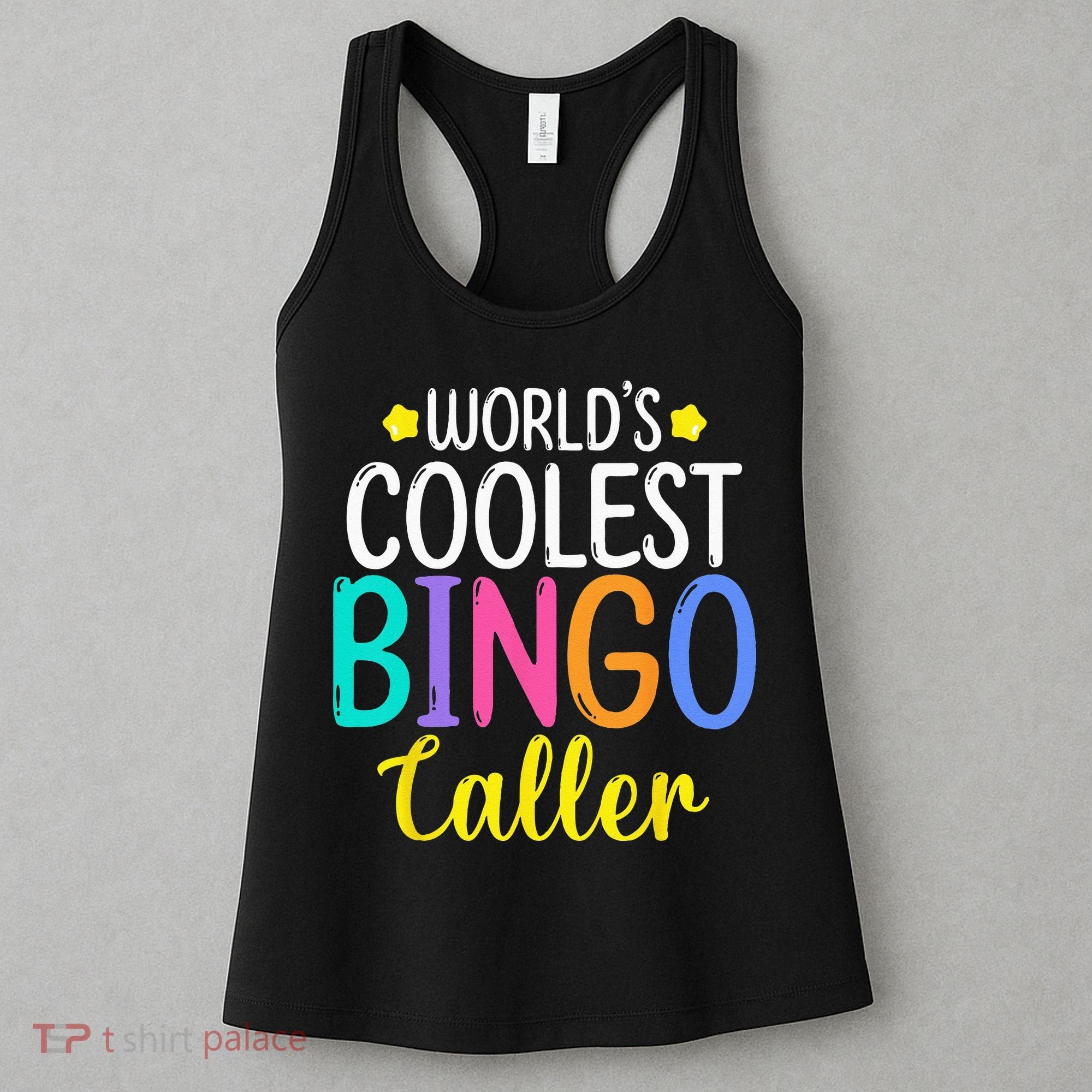 Funny Bingo Caller Gambling Bingo Player Bingo Women's Tank Top