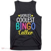 Funny Bingo Caller Gambling Bingo Player Bingo Tank Top thumb 0