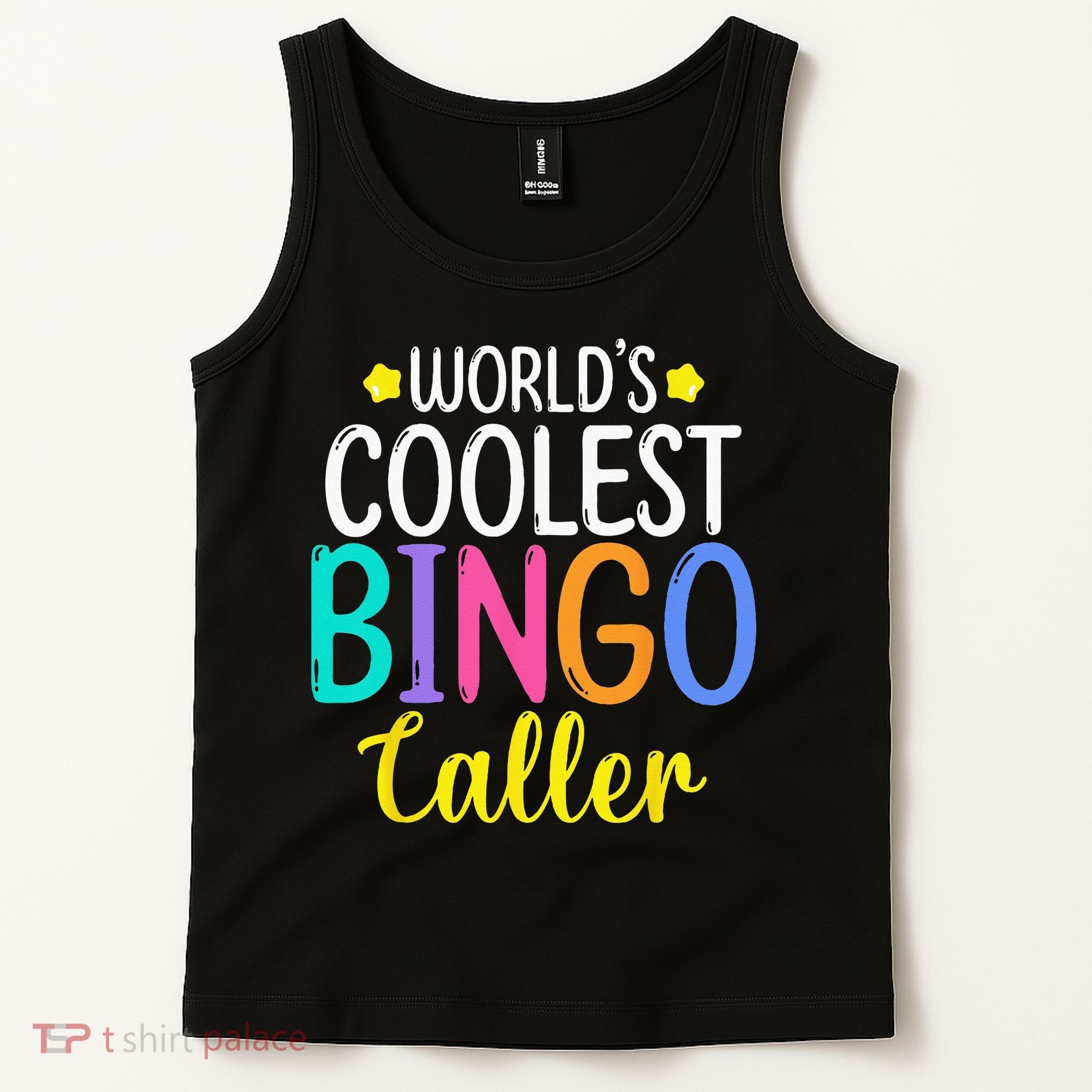 Funny Bingo Caller Gambling Bingo Player Bingo Tank Top