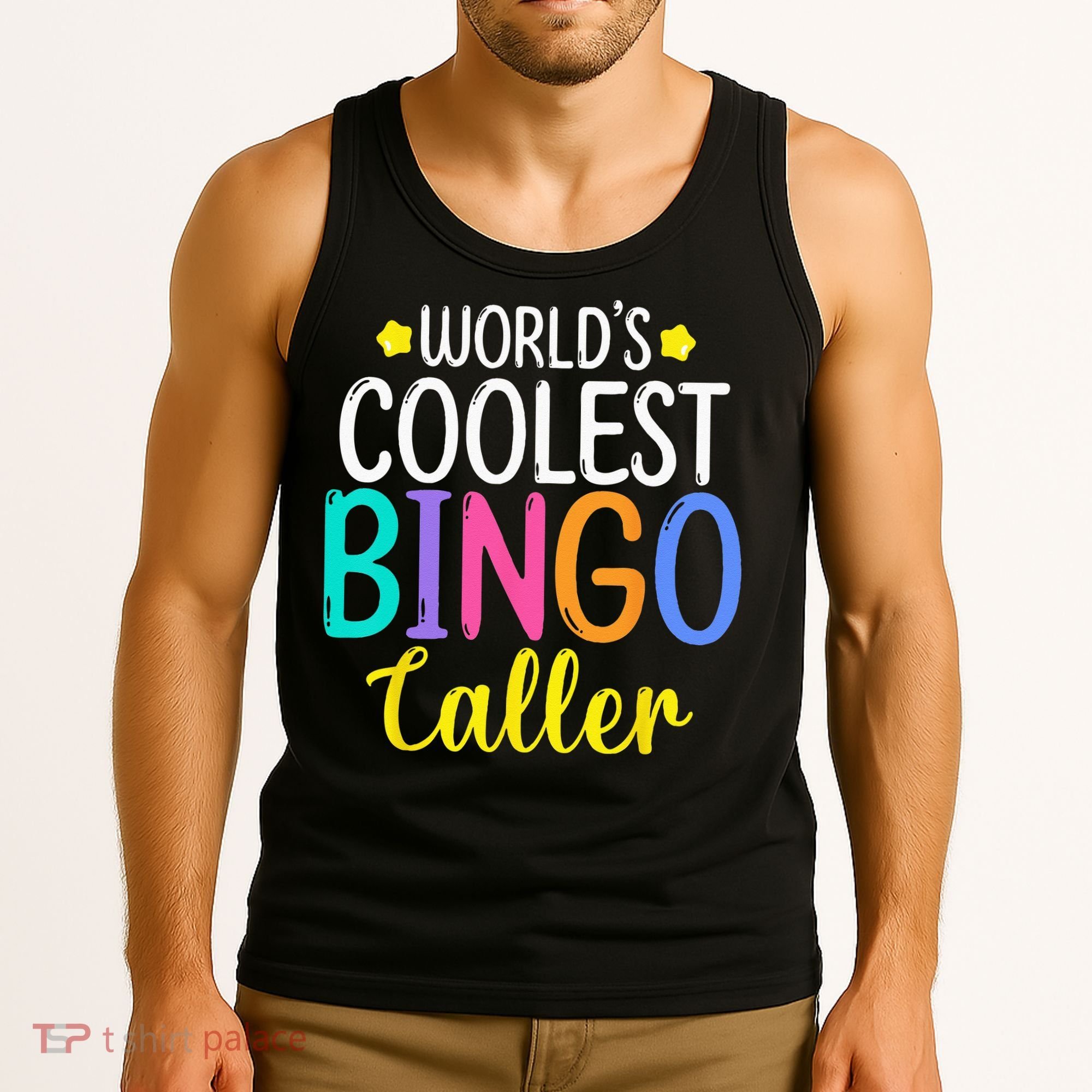 Funny Bingo Caller Gambling Bingo Player Bingo Tank Top