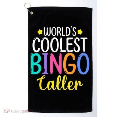 Funny Bingo Caller Gambling Bingo Player Bingo Golf Towel
