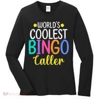 Funny Bingo Caller Gambling Bingo Player Bingo Women's Long Sleeve Shirt thumb 0
