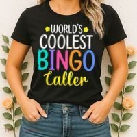 Funny Bingo Caller Gambling Bingo Player Bingo Women's T-Shirt thumb 2