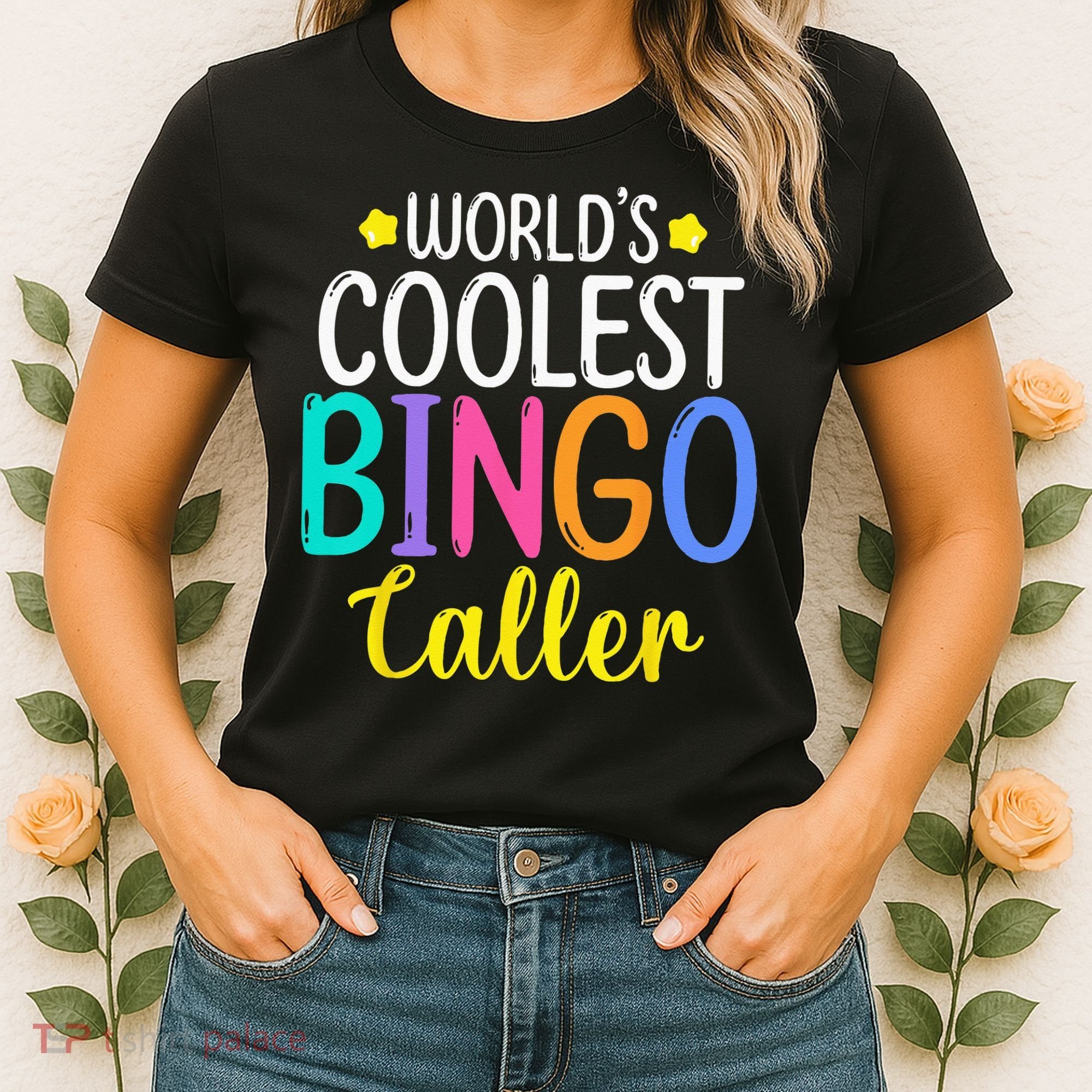 Funny Bingo Caller Gambling Bingo Player Bingo Women's T-Shirt