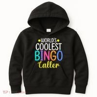 Funny Bingo Caller Gambling Bingo Player Bingo Kids Hoodie thumb 0