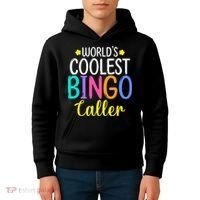 Funny Bingo Caller Gambling Bingo Player Bingo Kids Hoodie thumb 4