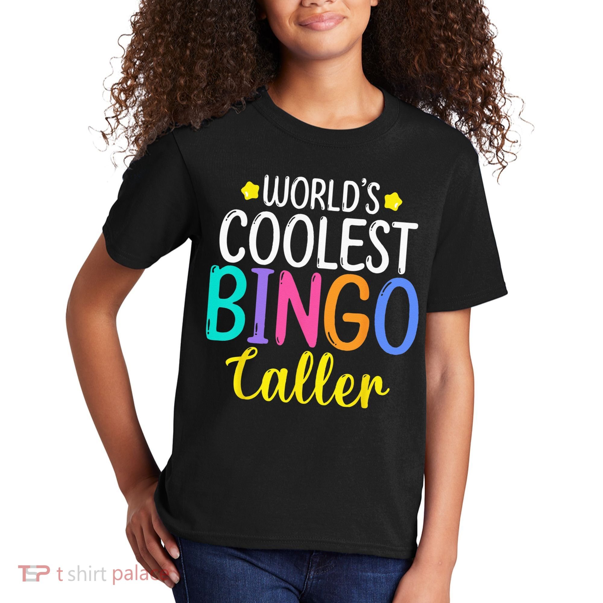 Funny Bingo Caller Gambling Bingo Player Bingo Kids T-Shirt