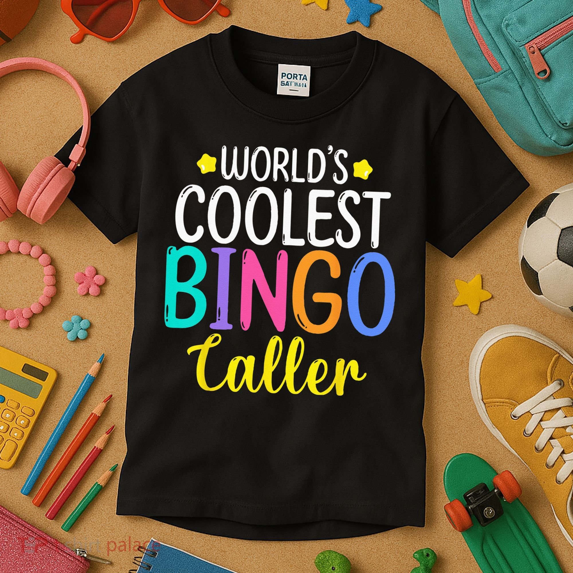 Funny Bingo Caller Gambling Bingo Player Bingo Kids T-Shirt