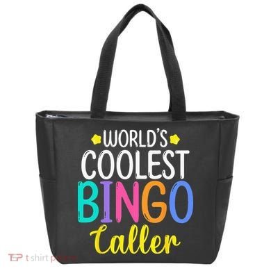 Funny Bingo Caller Gambling Bingo Player Bingo Tote Bag