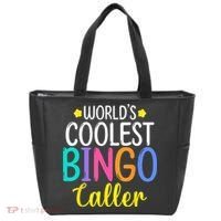 Funny Bingo Caller Gambling Bingo Player Bingo Tote Bag thumb 0