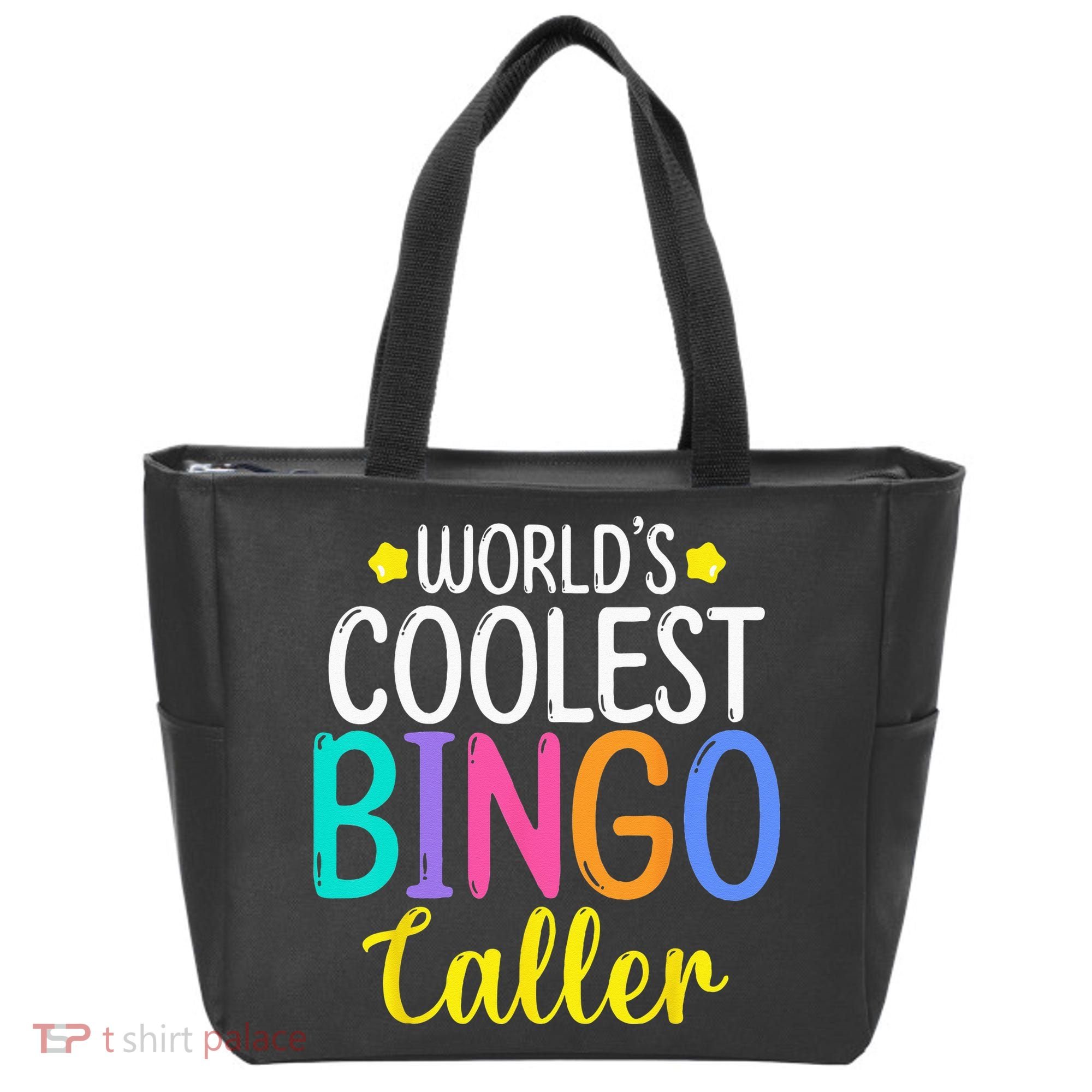 Funny Bingo Caller Gambling Bingo Player Bingo Tote Bag