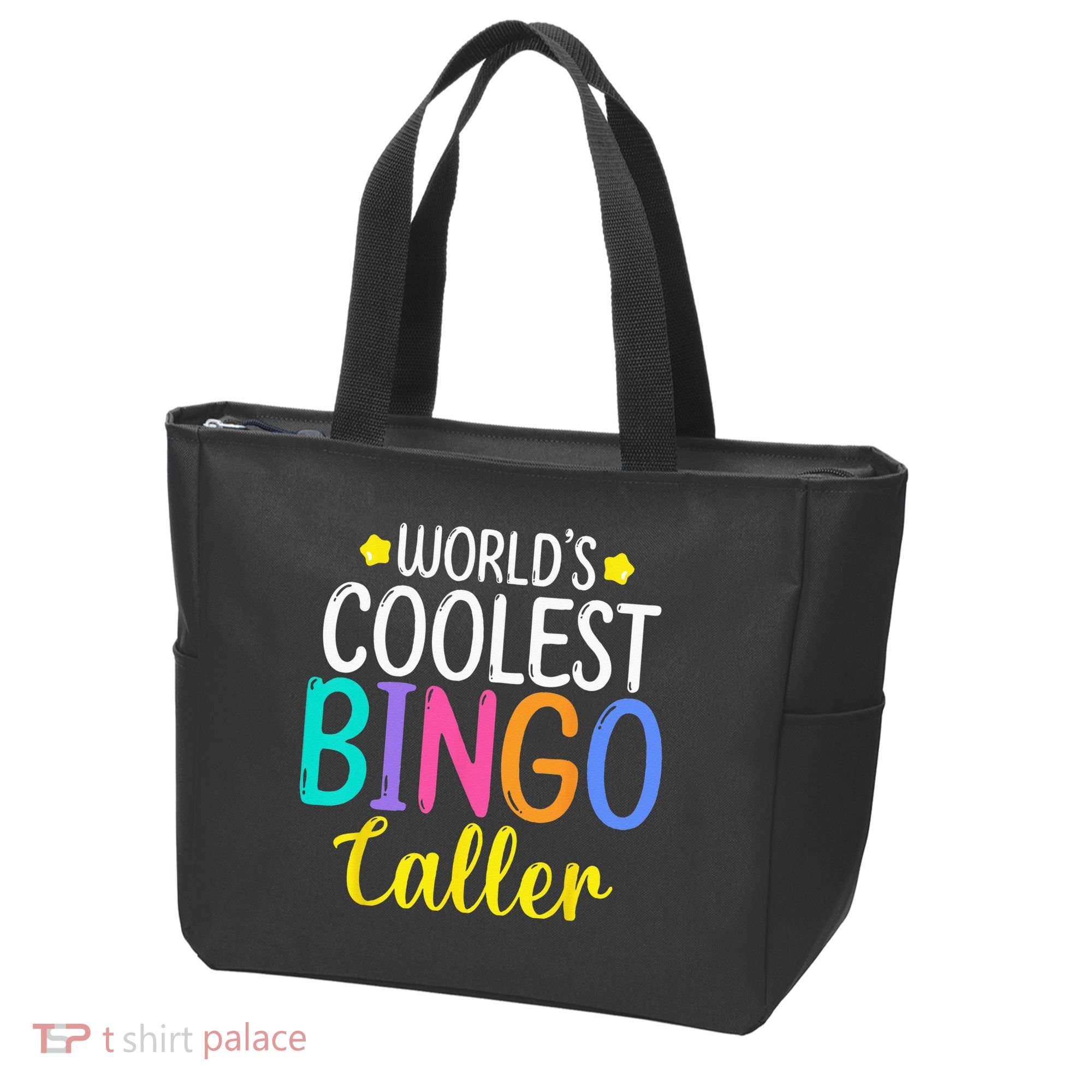Funny Bingo Caller Gambling Bingo Player Bingo Tote Bag