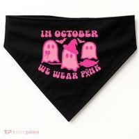 Funny Breast Cancer USA-Made Doggie Bandana thumb 0