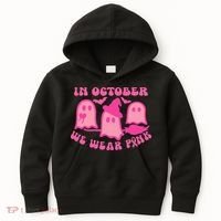 Funny Breast Cancer Kids Hoodie thumb 0
