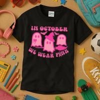 Funny Breast Cancer Kids T-Shirt thumb 3