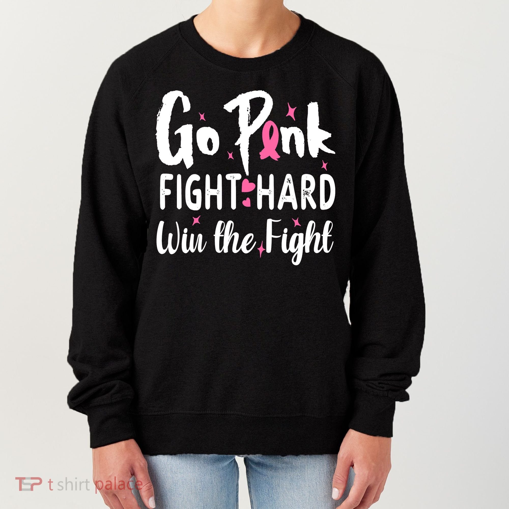 Funny Breast Cancer Awareness Pink Ribbon Women's Sweatshirt