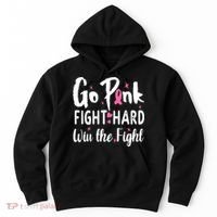 Funny Breast Cancer Awareness Pink Ribbon Hoodie thumb 0