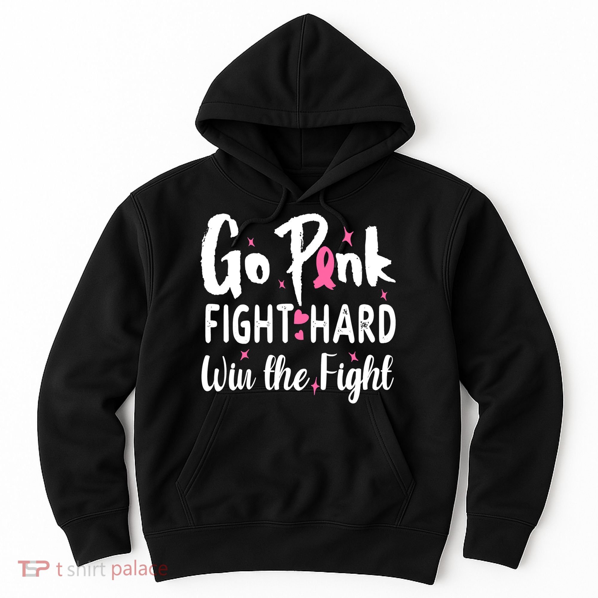 Funny Breast Cancer Awareness Pink Ribbon Hoodie