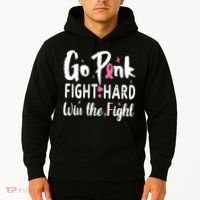Funny Breast Cancer Awareness Pink Ribbon Hoodie thumb 2