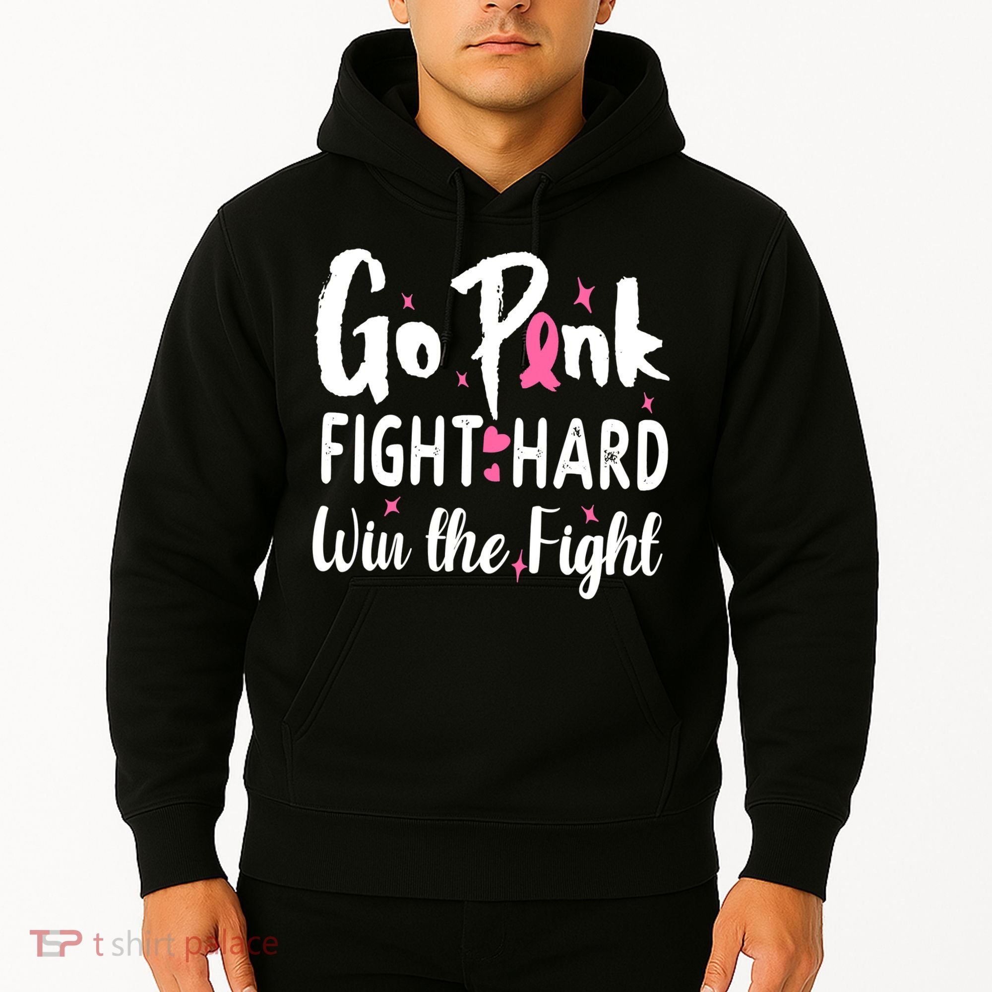 Funny Breast Cancer Awareness Pink Ribbon Hoodie