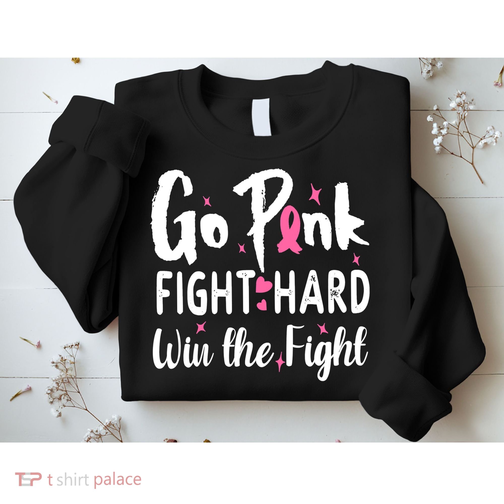 Funny Breast Cancer Awareness Pink Ribbon Sweatshirt