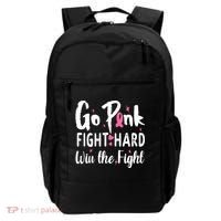 Funny Breast Cancer Awareness Pink Ribbon Backpack thumb 0