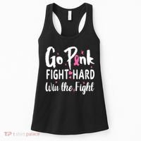 Funny Breast Cancer Awareness Pink Ribbon Women's Tank Top thumb 0