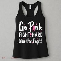 Funny Breast Cancer Awareness Pink Ribbon Women's Tank Top thumb 3