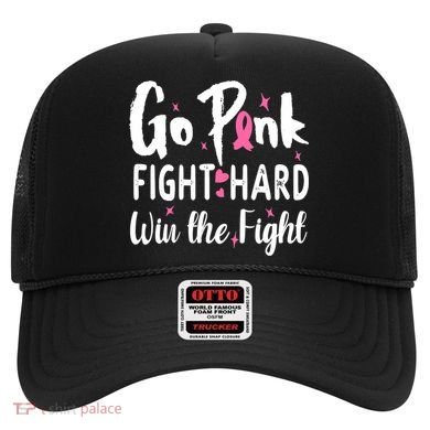 Funny Breast Cancer Awareness Pink Ribbon Hat