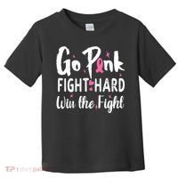 Funny Breast Cancer Awareness Pink Ribbon Toddler T-Shirt thumb 0