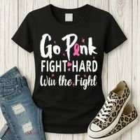 Funny Breast Cancer Awareness Pink Ribbon Women's T-Shirt thumb 3
