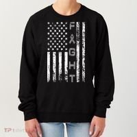 Fight Brain Cancer Awareness Women's Sweatshirt thumb 0