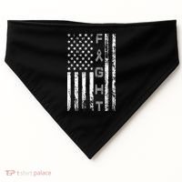 Fight Brain Cancer Awareness USA-Made Doggie Bandana thumb 0