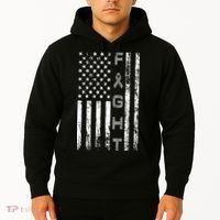 Fight Brain Cancer Awareness Hoodie thumb 2