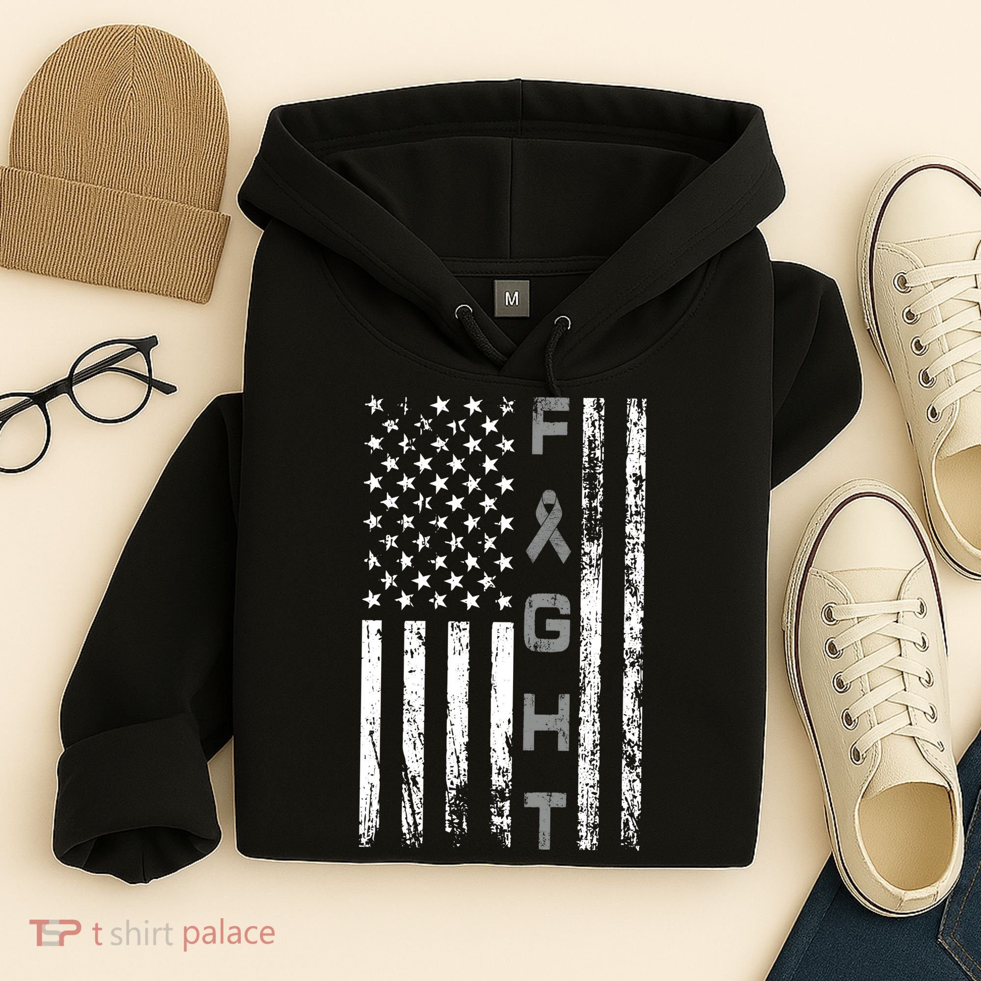Fight Brain Cancer Awareness Hoodie