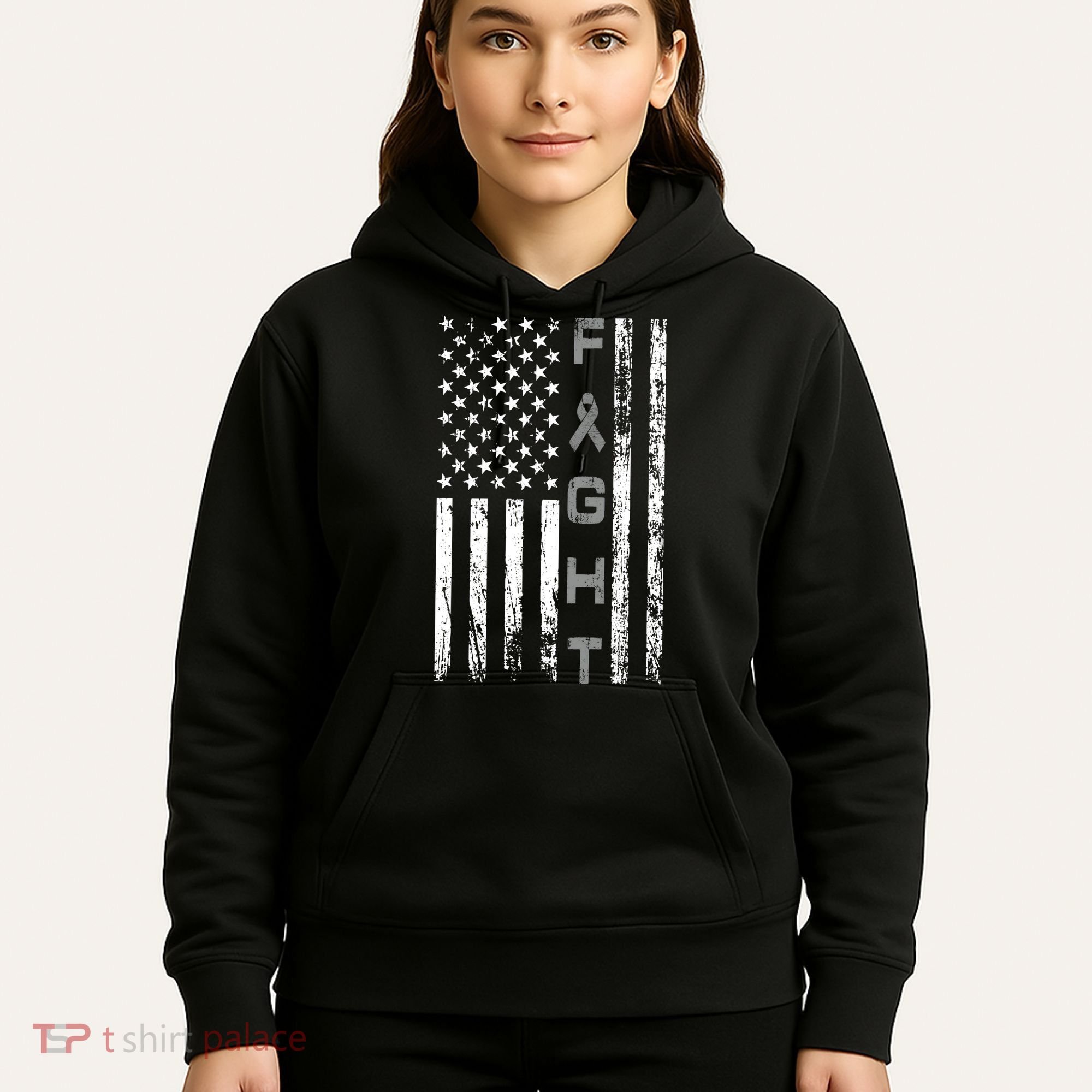Fight Brain Cancer Awareness Hoodie