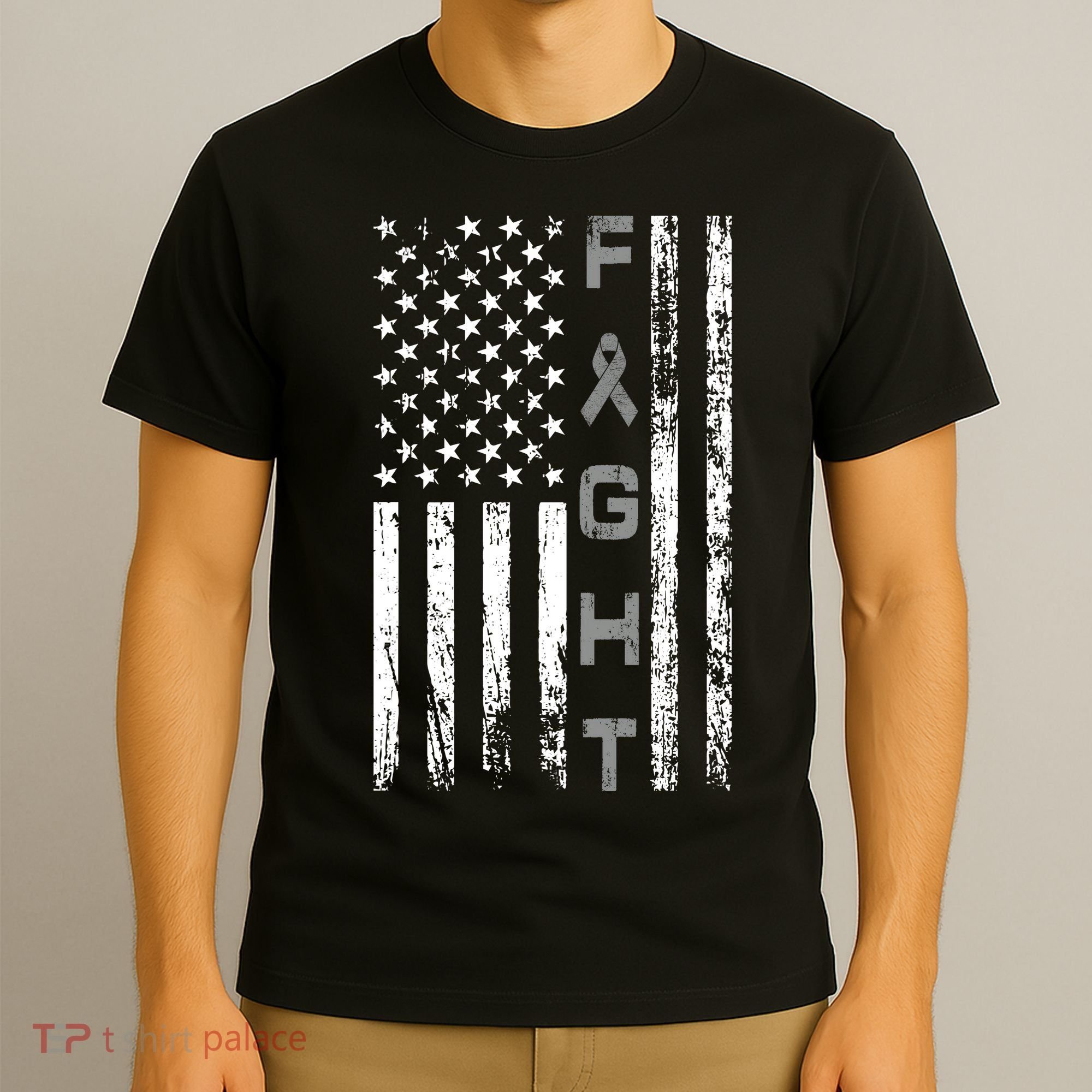 Fight Brain Cancer Awareness T-Shirt