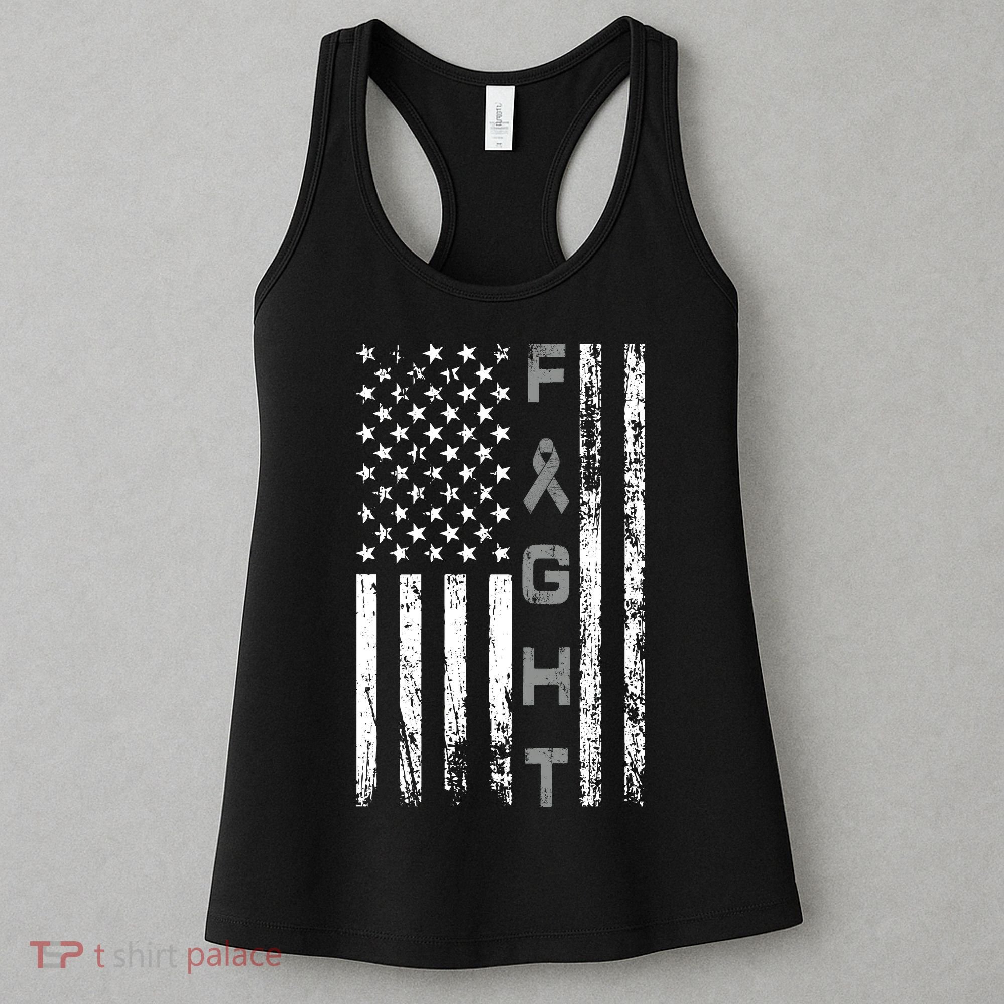 Fight Brain Cancer Awareness Women's Tank Top