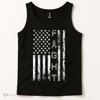 Fight Brain Cancer Awareness Tank Top thumb 2