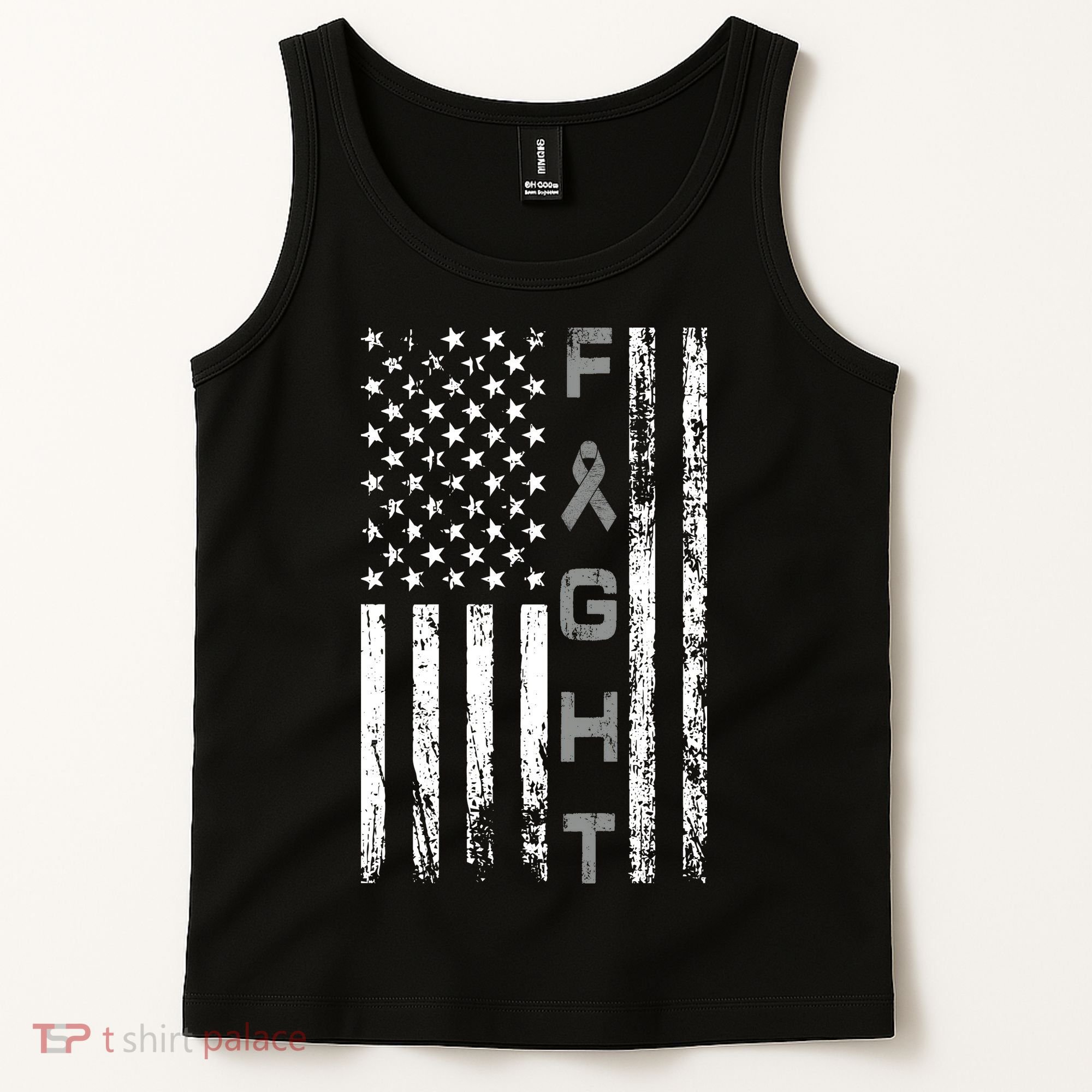 Fight Brain Cancer Awareness Tank Top