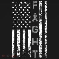Fight Brain Cancer Awareness Kids T-Shirt thumb 4