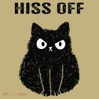 Funny Black Cat Hiss Off Meow Cat Hoodie thumb 7