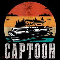 Funny Boating Captoon Pontoon Tritoon Captain Pontoon Boat Women's Hoodie thumb 2