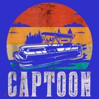Funny Boating Captoon Pontoon Tritoon Captain Pontoon Boat Visor thumb 3