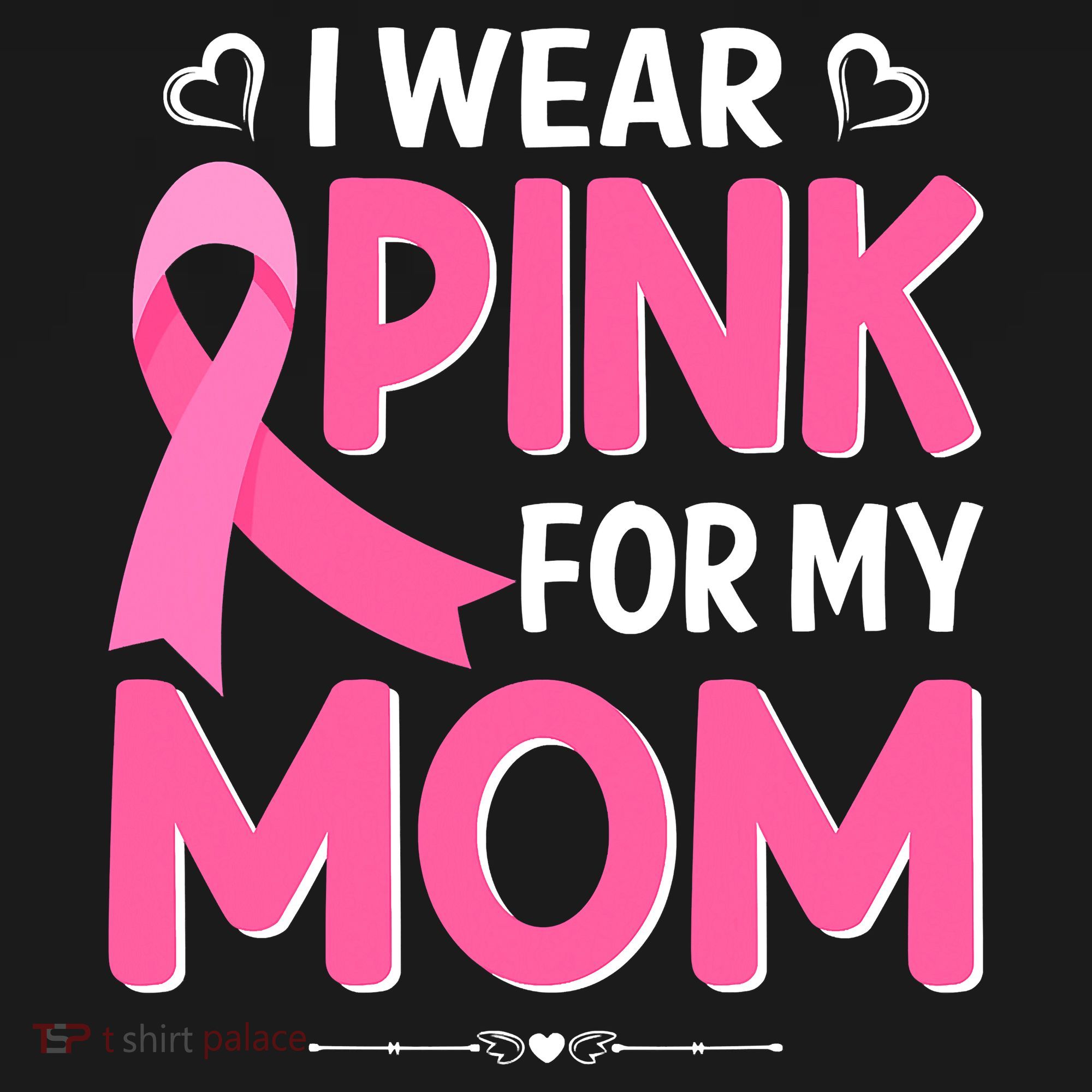 Funny Breast Cancer I Wear Pink For My Mom Mothers Day Women's Tank Top