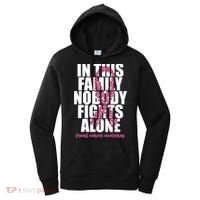 Funny Breast Cancer For Family Pink Breast Cancer Awareness Women's Hoodie thumb 0